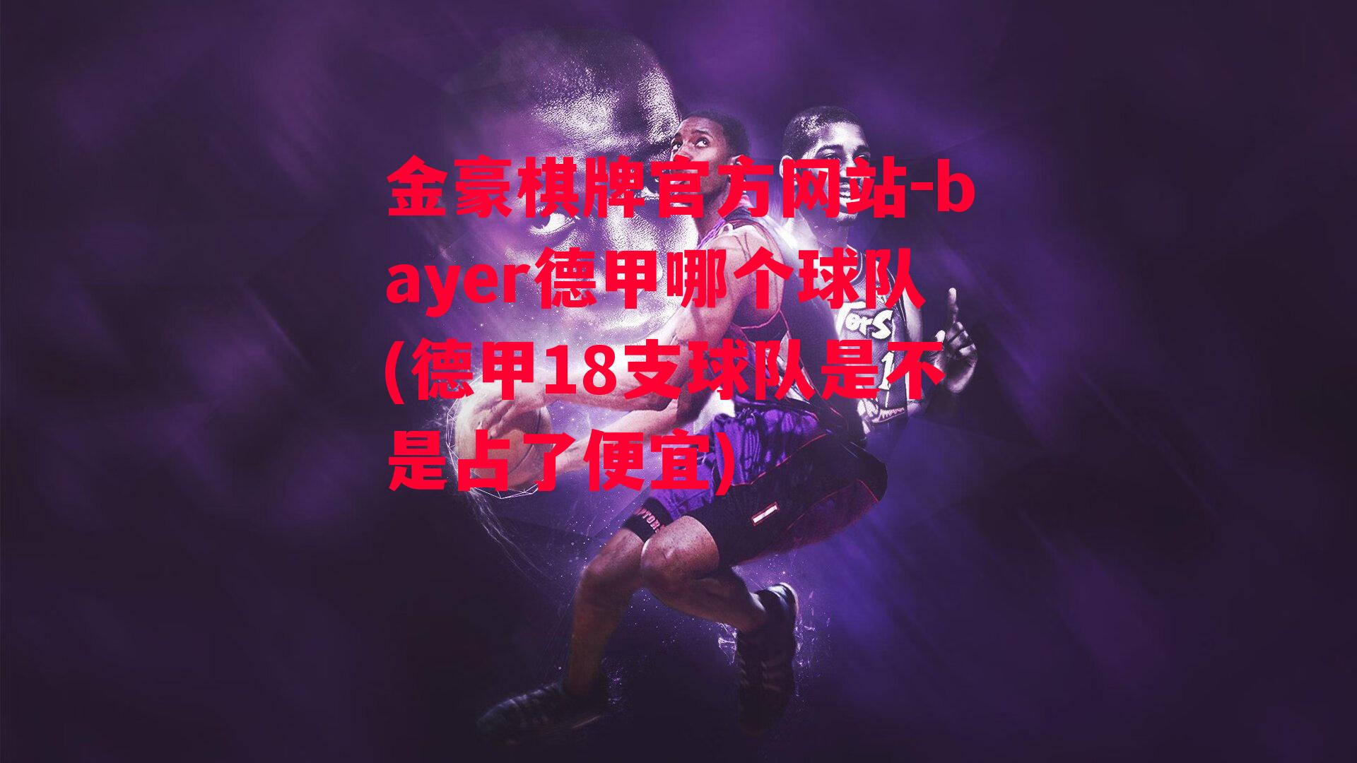 bayer德甲哪个球队(德甲18支球队是不是占了便宜)